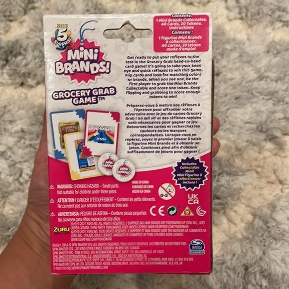 Spin Master Mini Brands, Collectable Grocery Grab Card Game, Kids Aged 5 and up - Picture 3 of 9